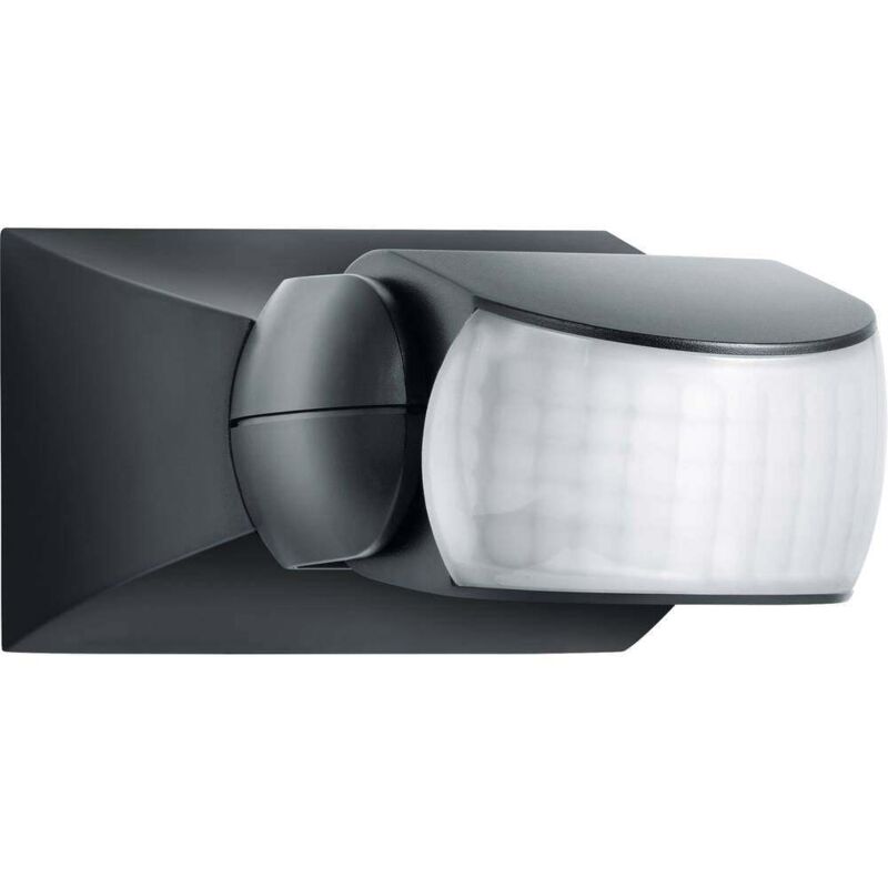 Steinel - Détecteur de mouvements 600419 intérieure, extérieure plafond, mural 120 ° relais noir IP54