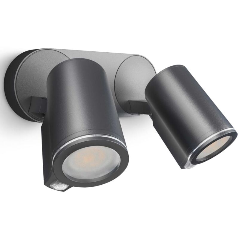 

Foco de exterior con sensor Spot Duo Sensor negro - Negro - Steinel