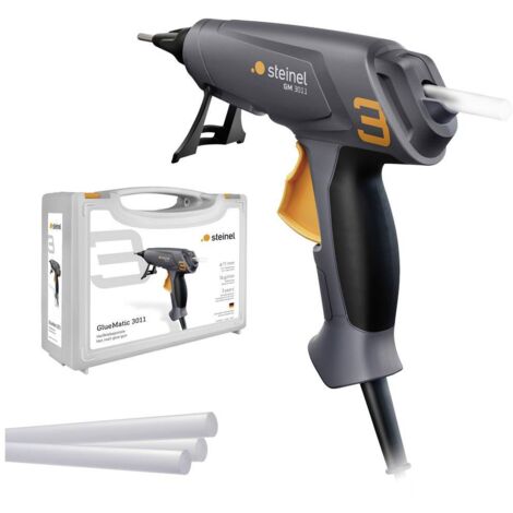 Steinel Gluematic 3011 pistola per colla grigia con valigetta