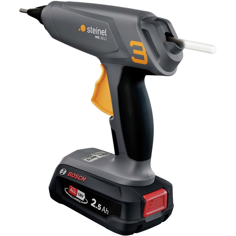 MobileGlue 3011 Pistolet à colle + batterie, + chargeur 11 mm 18 v 1 pc(s) C378252 - Steinel