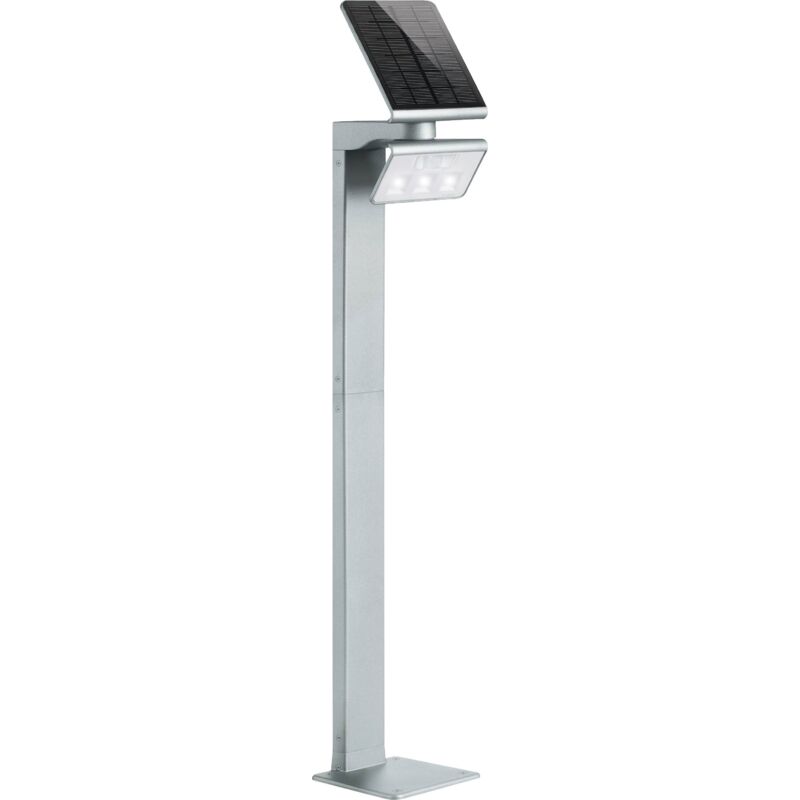 Steinel Lampe LED &agrave; capteur XSolar GL-S Argent&eacute;