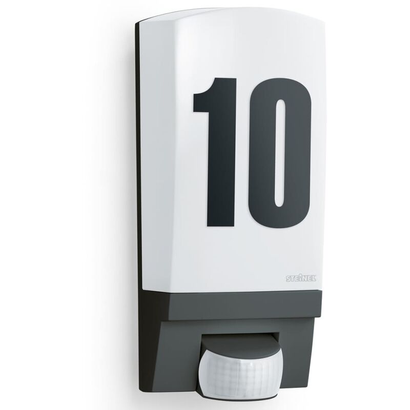 

Luz con Sensor de Exterior L 1 Número de Casa Negro - Negro - Steinel