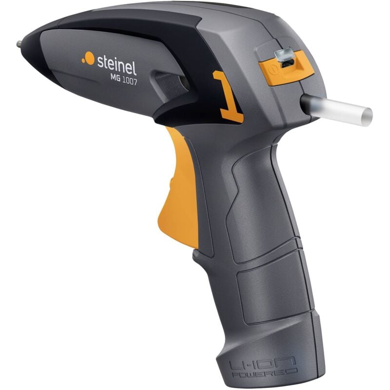 Mobileglue 1007 Pistolet à colle sans fil + chargeur, + câble de charge, + témoin d'état de charge, mode Éco 7 - Steinel