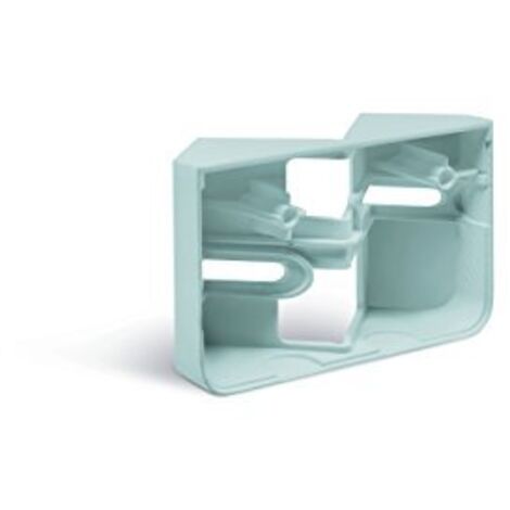 Steinel Supporto da parete angolare per faretto LED XLED Home 2, argento, accessori per il fissaggio ad angoli interni ed esterni