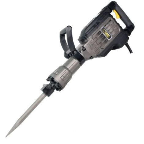 Steiner – Marteau démolisseur 1700W 60J – Cadence de frappe 1900 cps/min – Pour béton armé – Poignée anti-vibration 360°