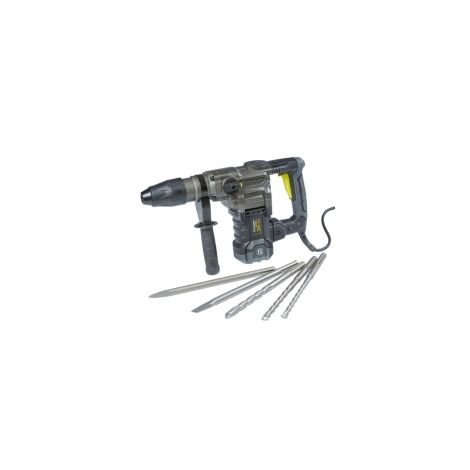 Steiner – Marteau perforateur 1600W 13 J – SDS Max – Force de frappe 13 J pour béton armé – Débrayage de sécurité – Poignée anti-vibration