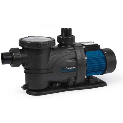 Steiner – Pompe filtration piscine 2200W – Débit 31m³/h – Auto-amorçante – Compatible eau chlorée et salée – IPX5 – Silencieuse 83 dB(A)