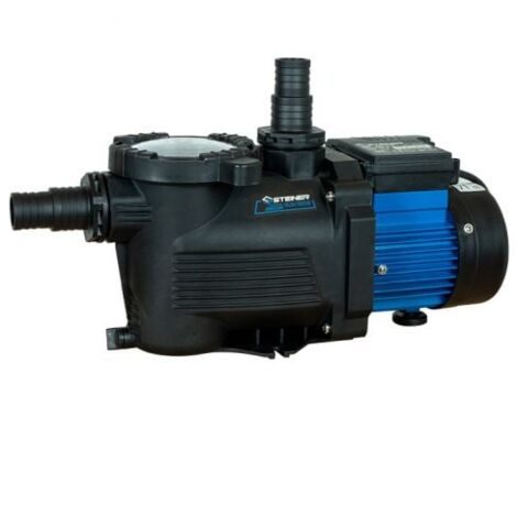 Steiner – Pompe filtration piscine 250W – Débit 7.5m³/h – Auto-amorçante pour eau chlorée et salée – Silencieuse et résistante