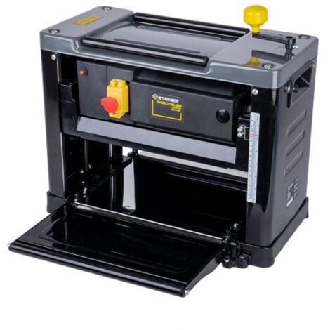 Steiner – Raboteuse dégauchisseuse 2000W – Largeur de coupe 330mm – Vitesse 8000 tr/min – Épaisseur max 160mm – Transportable avec poignées