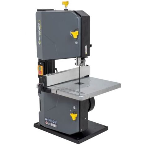 Steiner – Scie à ruban 250W pour coupes précises dans bois dur – Capacité de coupe 80mm – Vitesse 950m/min – Table inclinable 0 à 45°