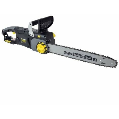 Steiner – Tronçonneuse électrique filaire 2400W 16' – Guide chaîne Oregon 406 mm – Moteur puissant pour coupe précise – Disjoncteur de sécurité