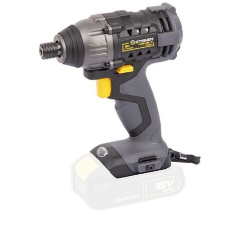 Steiner – Visseuse à chocs sans fil 18V – Moteur 4 pôles – Couple 180Nm pour vissage mécanique – Éclairage LED intégré – Poignée ergonomique