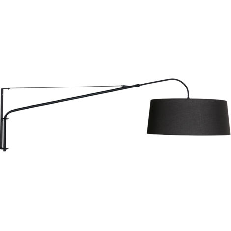 Steinhauer - aplique de pared - Elegant Classy - negro - metal