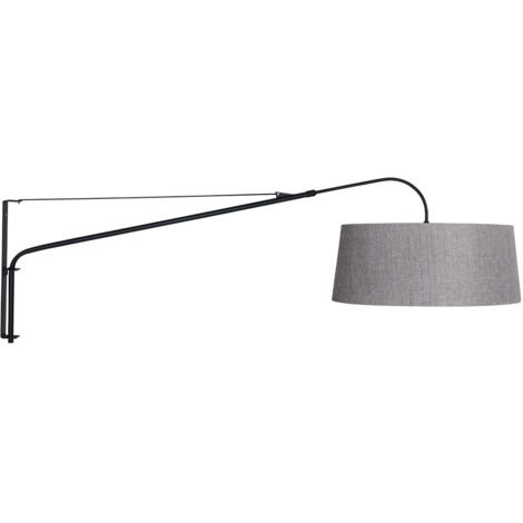 Steinhauer - aplique de pared - Elegant Classy - negro - metal