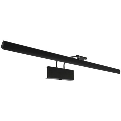 Steinhauer - aplique de pared - Litho LED - negro - plástico