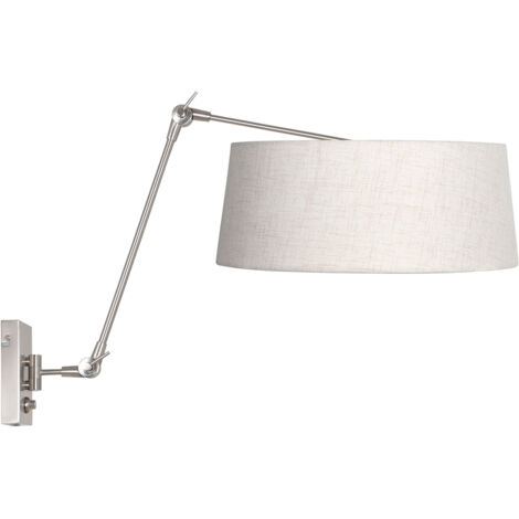 Steinhauer - aplique de pared - Prestige Chic - acero - metal