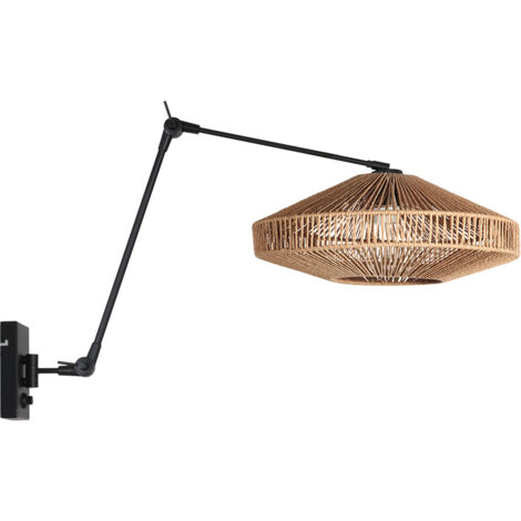 Steinhauer - aplique de pared - Prestige Chic - natural negro -