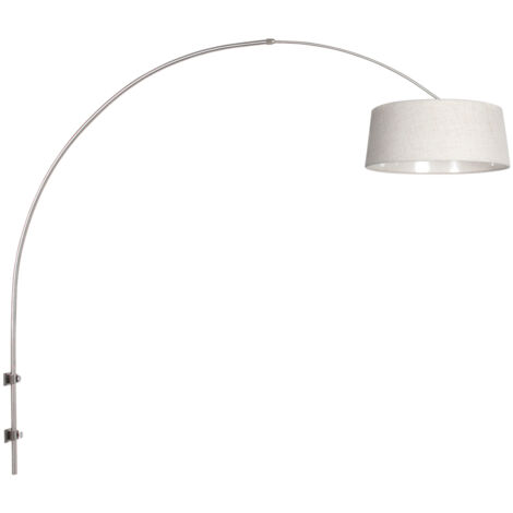 Steinhauer - aplique de pared - Sparkled Light - acero - metal