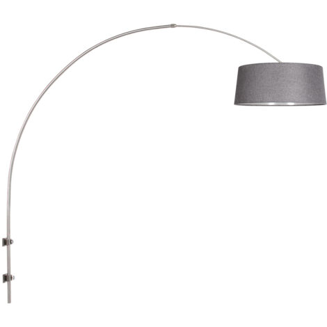 Steinhauer - aplique de pared - Sparkled Light - acero - metal
