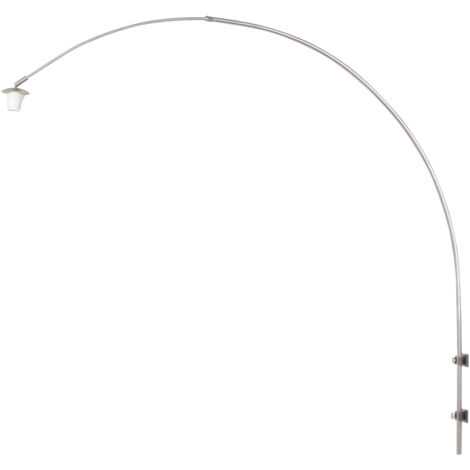 Steinhauer - aplique de pared - Sparkled Light - acero - metal -