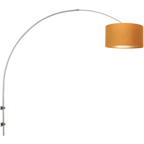 Steinhauer - aplique de pared - Sparkled Light - acero - metal