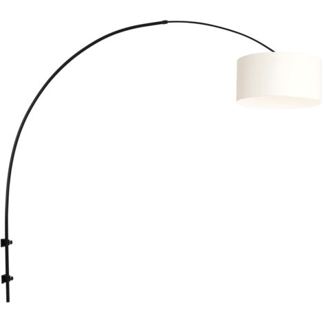 Steinhauer - aplique de pared - Sparkled Light - negro - metal