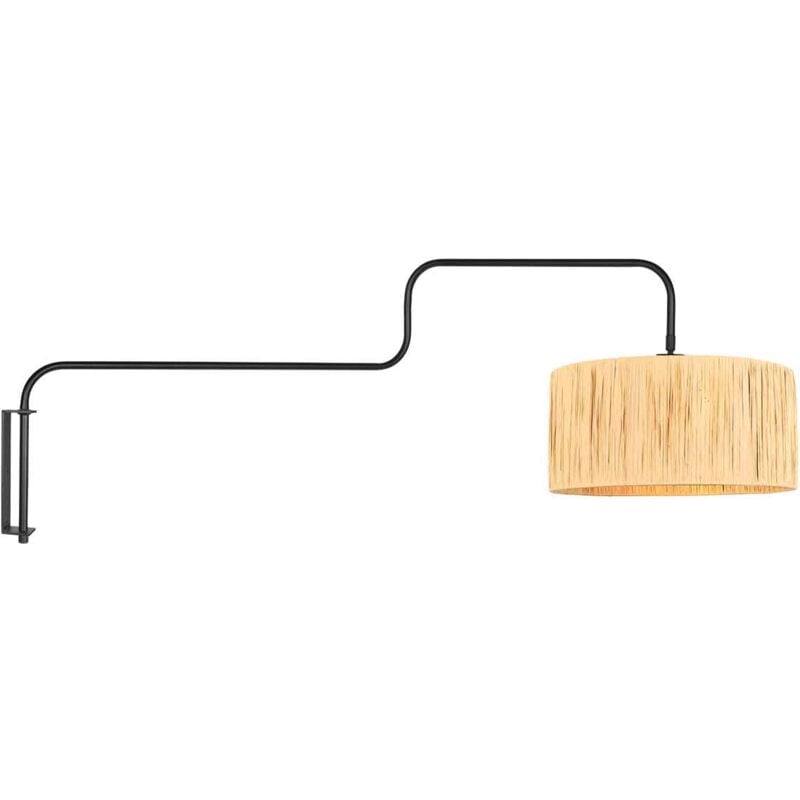 Applique murale - Bloeba - naturel noir - métal - Steinhauer