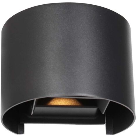 Steinhauer - applique murale - Logan - noir - métal - lampe