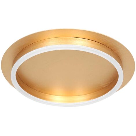 Steinhauer - deckenleuchte - Ringlux - gold - metall - Ø 32cm -