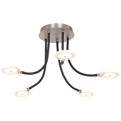Steinhauer - deckenleuchte - Turound - stahl - metall - Ø 92cm -