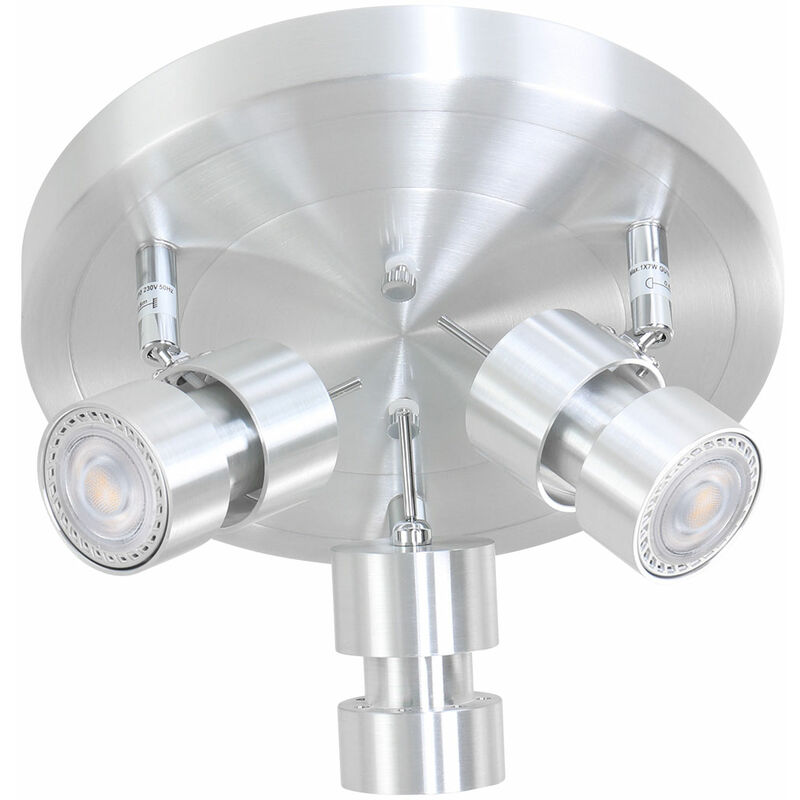 Steinhauer - Deckenstrahler Natasja LED 7905ST Stahl