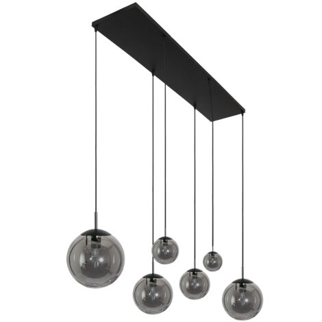 Steinhauer - hängeleuchte - Bollique LED - schwarz - glas metall