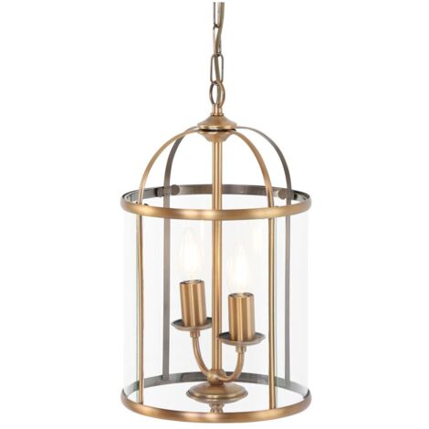 Steinhauer - hängeleuchte - Pimpernel - bronze - glas metall - Ø