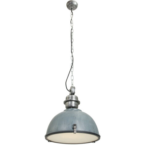 Steinhauer - lampada a sospensione - Bikkel - grigio - vetro