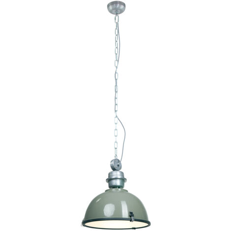 Steinhauer - lampada a sospensione - Bikkel - verde - vetro