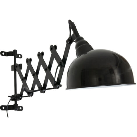 Steinhauer - lampada da parete - Yorkshire - nero - metallo -
