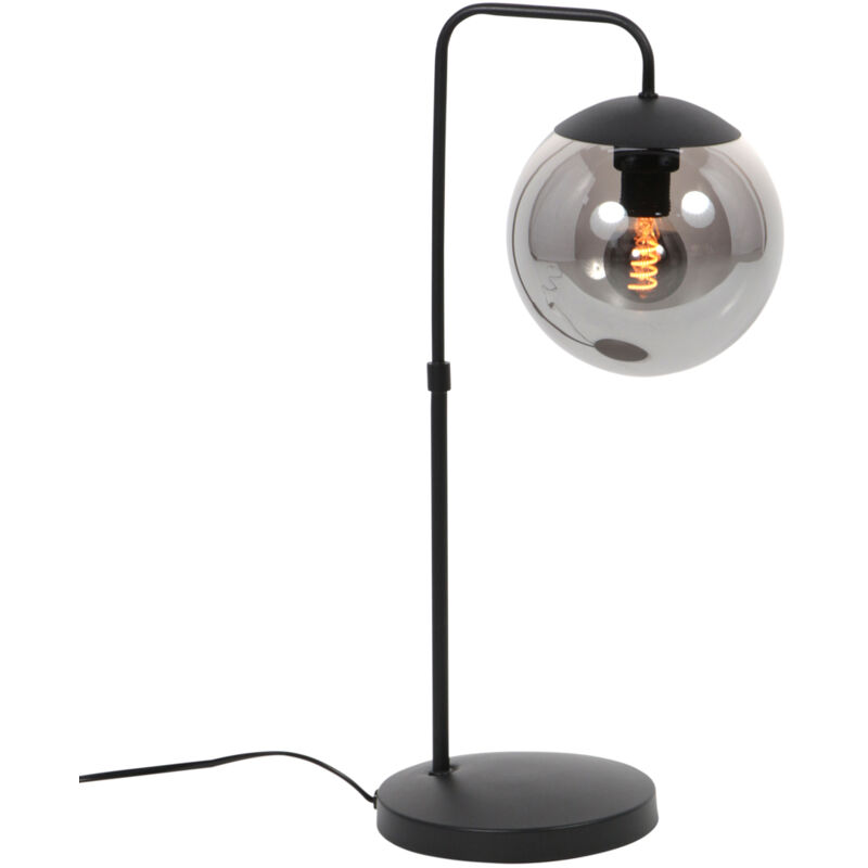 Steinhauer - lampada da tavolo - Bollique - nero - vetro metallo