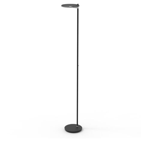 Steinhauer - lampada da terra - Turound - nero - vetro metallo -