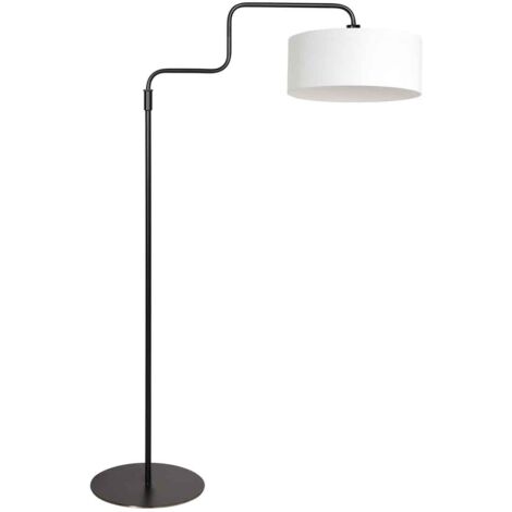 Steinhauer - lampadaire - Bloeba - blanc noir - lin métal - Ø