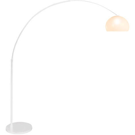 Steinhauer - lampadaire - Sparkled Light - blanc - plastique