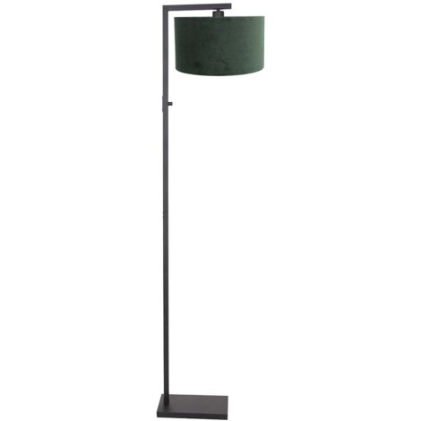 Steinhauer - lampadaire - Stang - noir - métal velours tissu -