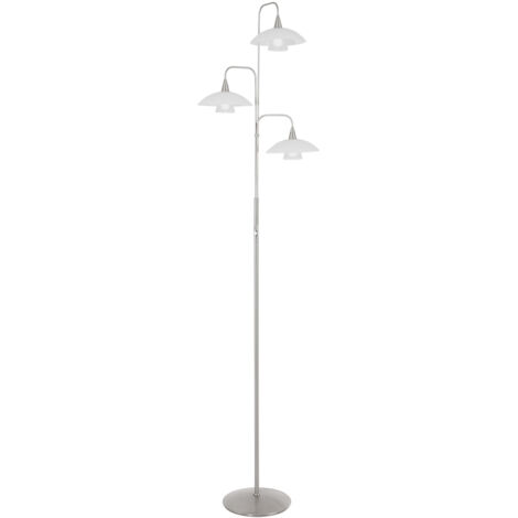 Steinhauer - lampadaire - Tallerken - acier - verre métal - lampe