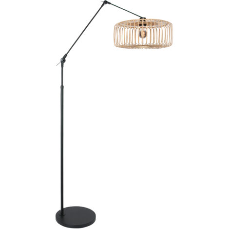 Steinhauer - lámpara de pie - Prestige Chic - natural negro -