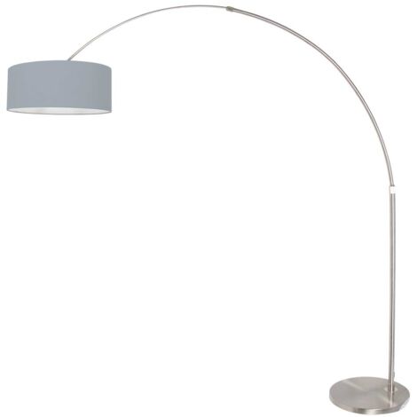 Steinhauer - lámpara de pie - Sparkled Light - acero - lino metal