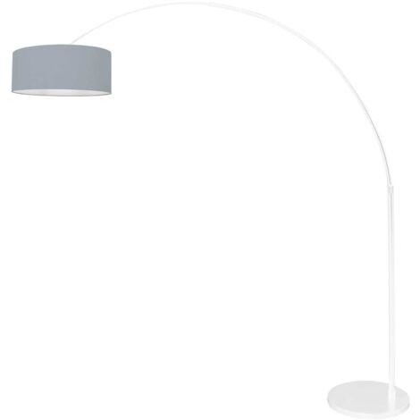 Steinhauer - lámpara de pie - Sparkled Light - blanco - lino
