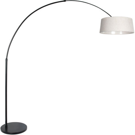 Steinhauer - lámpara de pie - Sparkled Light - negro - metal