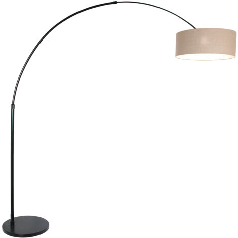 Steinhauer - lámpara de pie - Sparkled Light - negro - metal