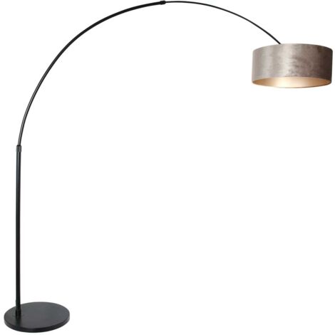 Steinhauer - lámpara de pie - Sparkled Light - negro - metal