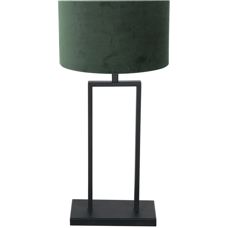 Steinhauer - lampe de table - Stang - noir - métal velours tissu Steinhauer - lampe de table - Stang - noir - métal velours tissu