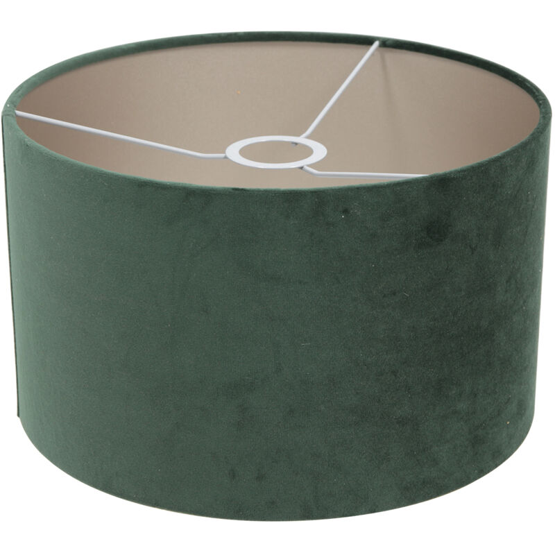 Steinhauer - Lampenschirm - Shade - Grün - Veloursstoff - Ø 30cm